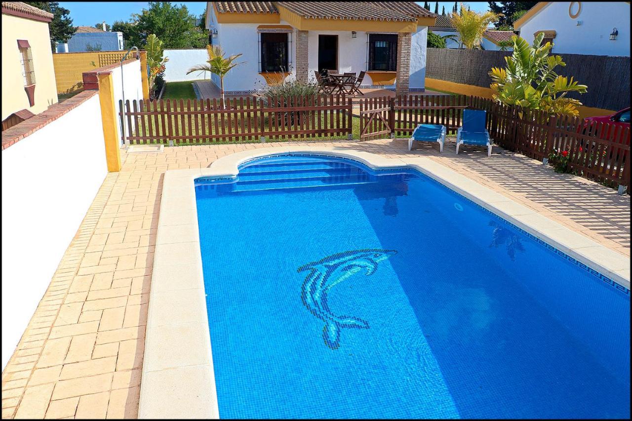 Chalet Con Piscina Privada Conil De La Frontera Luaran gambar