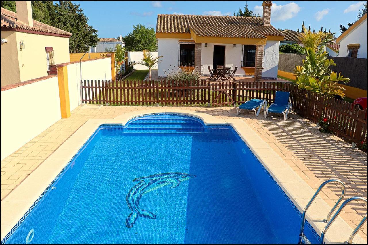 Chalet Con Piscina Privada Conil De La Frontera Luaran gambar